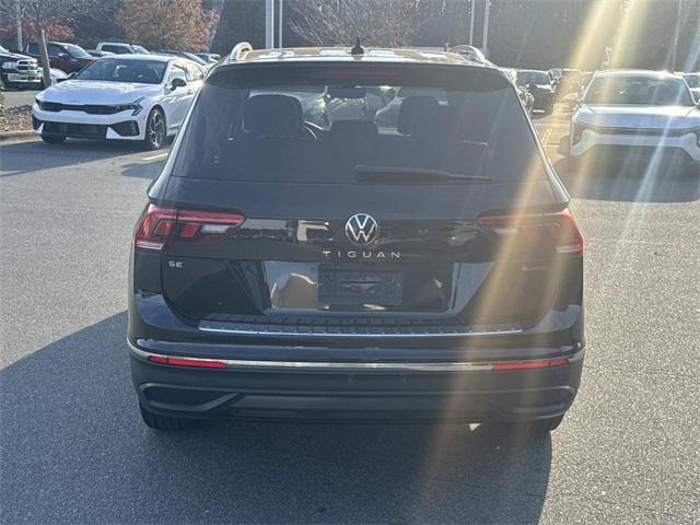 used 2022 Volkswagen Tiguan car, priced at $21,800
