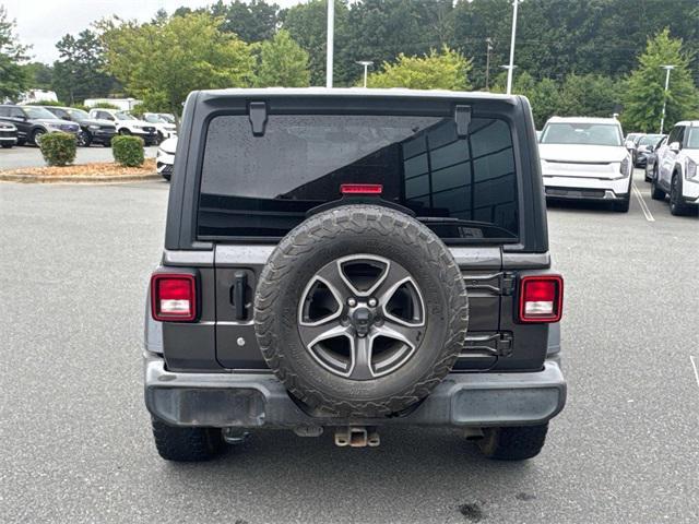 used 2018 Jeep Wrangler Unlimited car, priced at $19,899