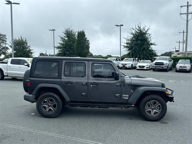 used 2018 Jeep Wrangler Unlimited car, priced at $19,899