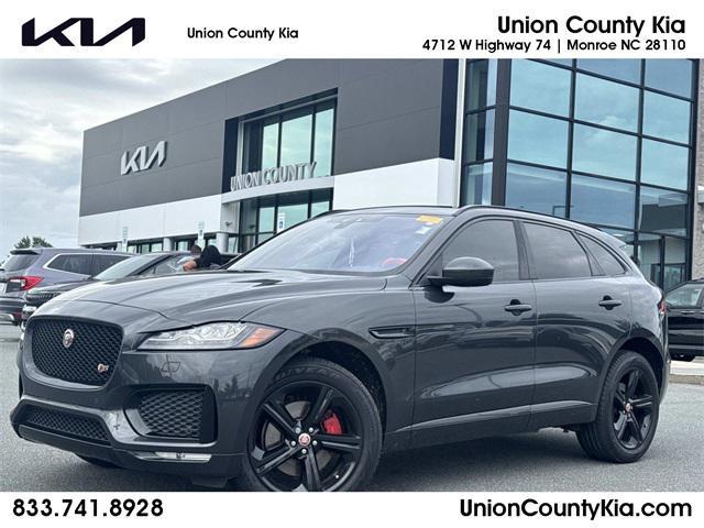 used 2018 Jaguar F-PACE car, priced at $15,200