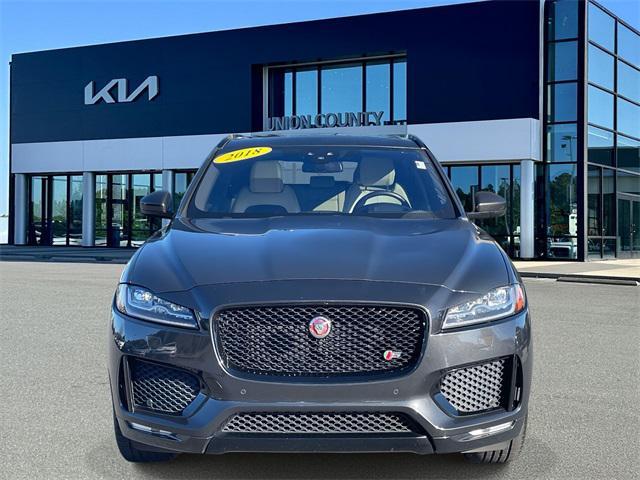 used 2018 Jaguar F-PACE car, priced at $14,650