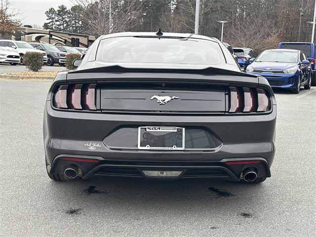 used 2022 Ford Mustang car, priced at $25,500