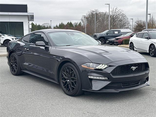 used 2022 Ford Mustang car, priced at $25,500