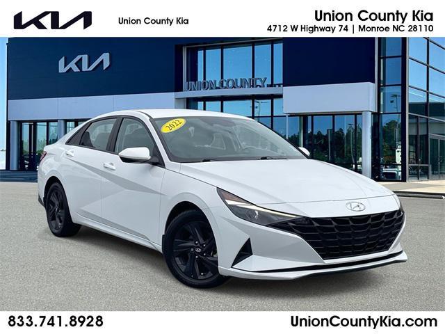 used 2022 Hyundai Elantra car, priced at $17,900