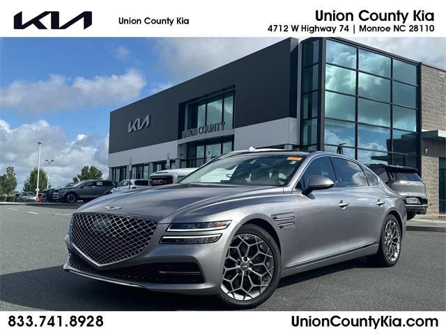 used 2021 Genesis G80 car, priced at $31,990