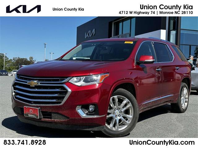 used 2021 Chevrolet Traverse car, priced at $31,990