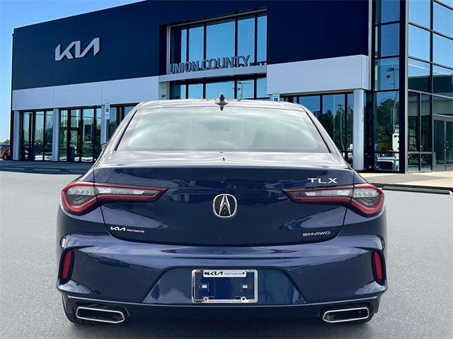 used 2021 Acura TLX car, priced at $28,800