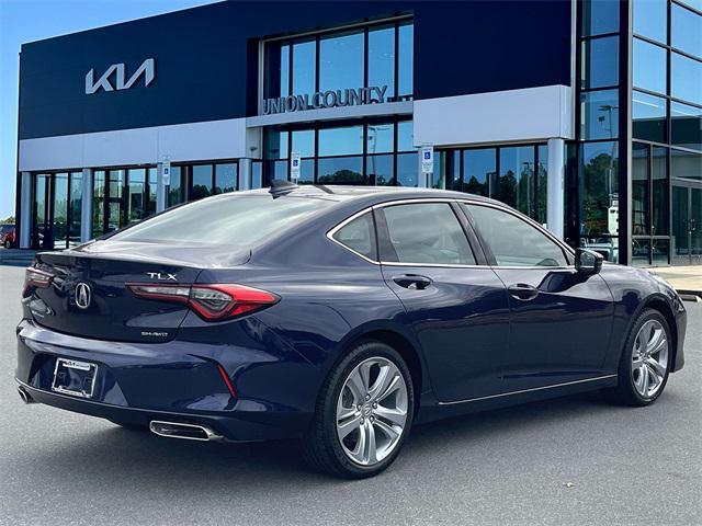 used 2021 Acura TLX car, priced at $28,800