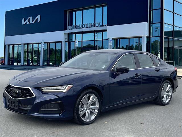 used 2021 Acura TLX car, priced at $28,800