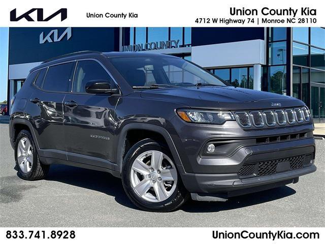 used 2022 Jeep Compass car, priced at $18,495