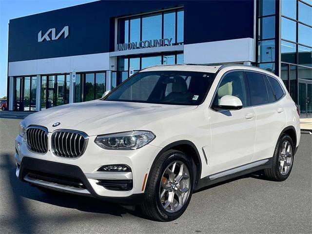 used 2021 BMW X3 car, priced at $26,990