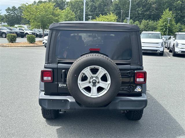 used 2022 Jeep Wrangler Unlimited car, priced at $29,588