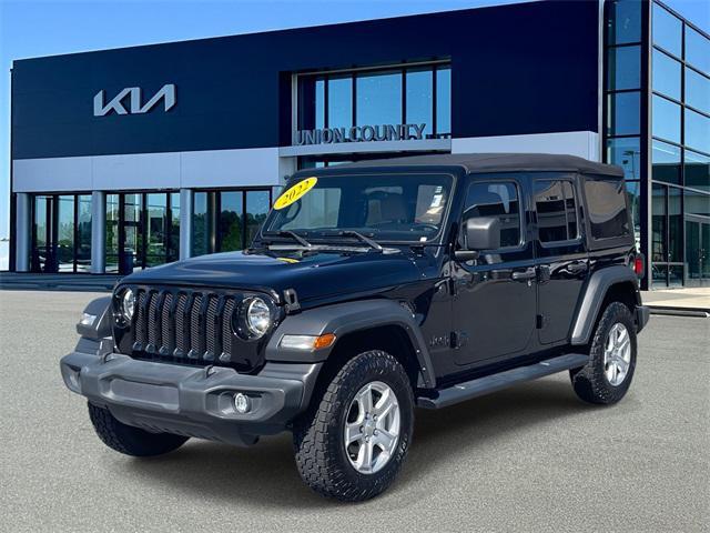 used 2022 Jeep Wrangler Unlimited car, priced at $26,290