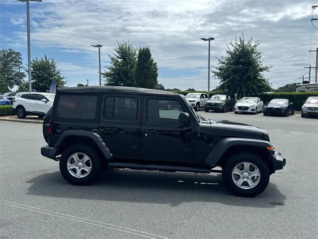 used 2022 Jeep Wrangler Unlimited car, priced at $29,588