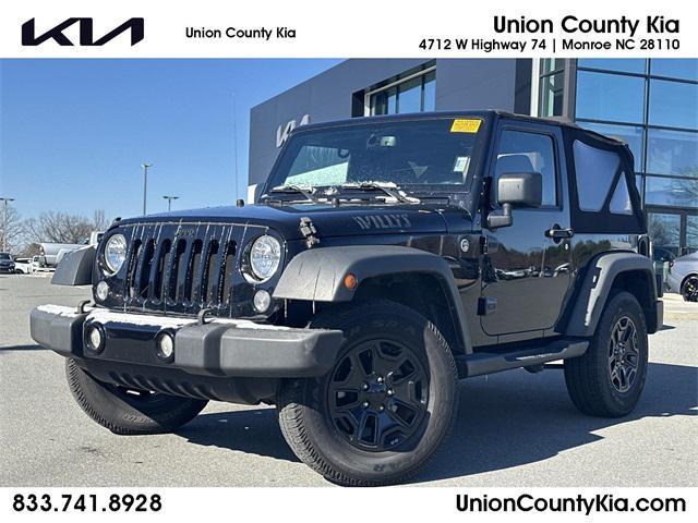 used 2015 Jeep Wrangler car, priced at $14,880