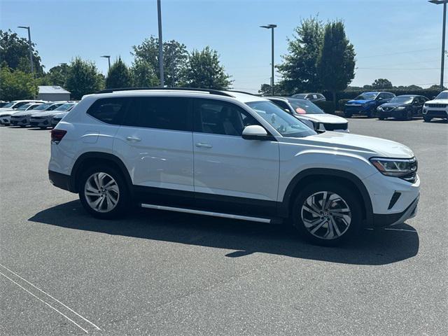used 2021 Volkswagen Atlas car, priced at $24,800