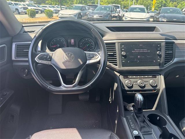 used 2021 Volkswagen Atlas car, priced at $24,800