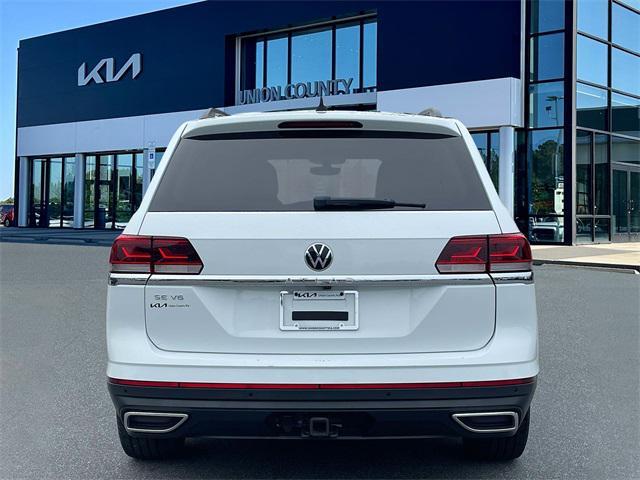 used 2021 Volkswagen Atlas car, priced at $24,288