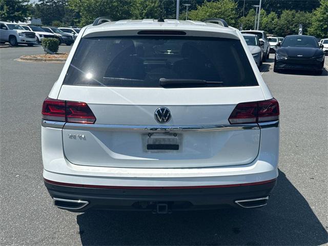 used 2021 Volkswagen Atlas car, priced at $24,800