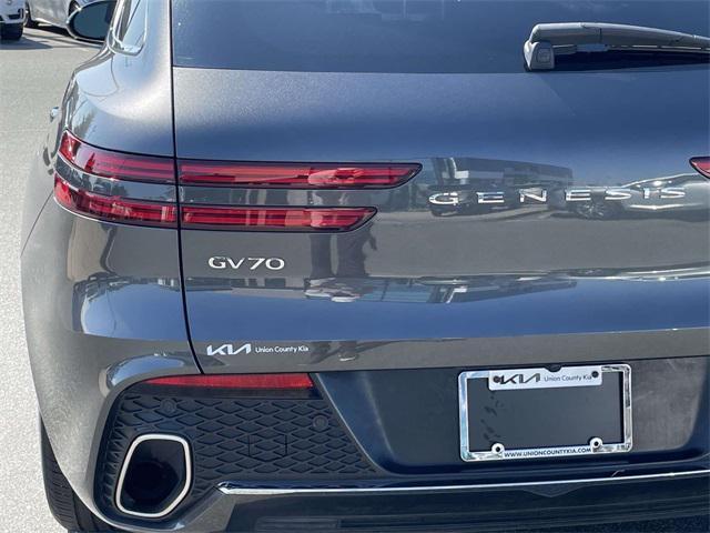used 2024 Genesis GV70 car, priced at $38,700