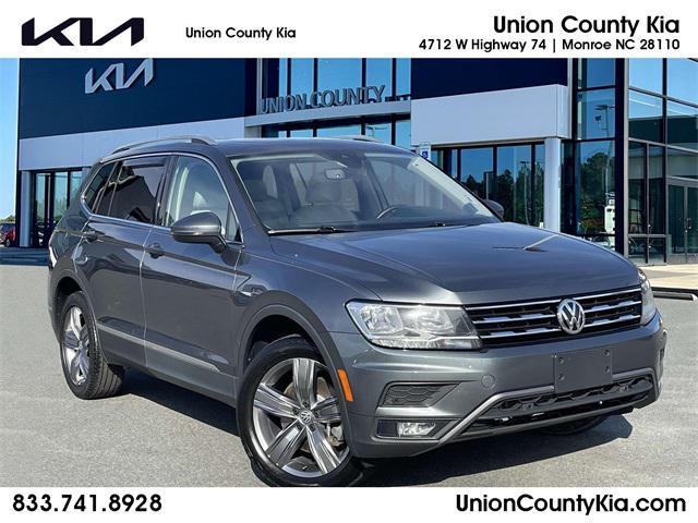 used 2021 Volkswagen Tiguan car, priced at $20,900