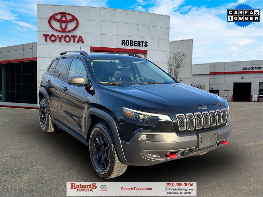 used 2021 Jeep Cherokee car, priced at $24,436