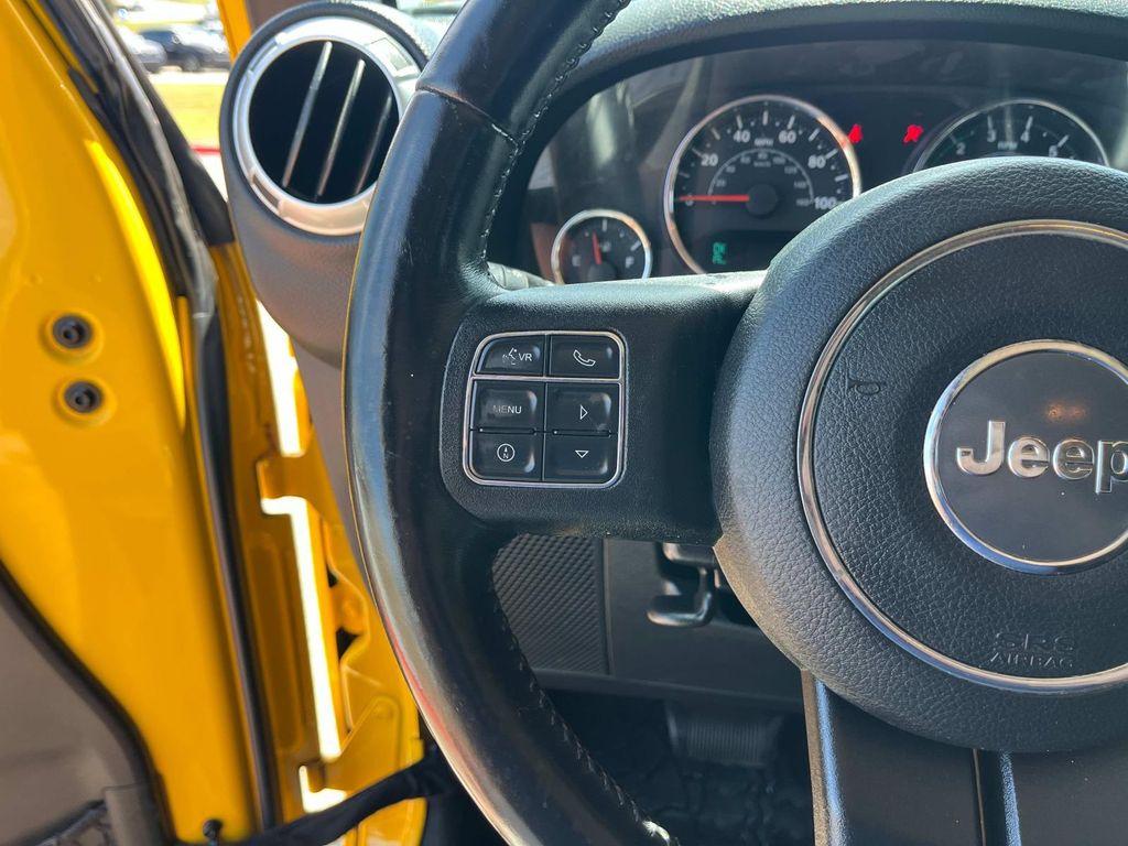 used 2015 Jeep Wrangler Unlimited car, priced at $19,499