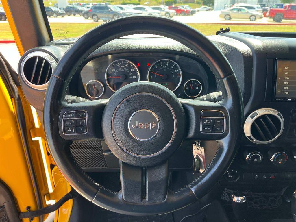 used 2015 Jeep Wrangler Unlimited car, priced at $19,499