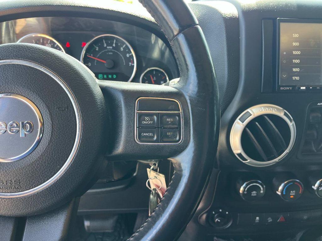 used 2015 Jeep Wrangler Unlimited car, priced at $19,499