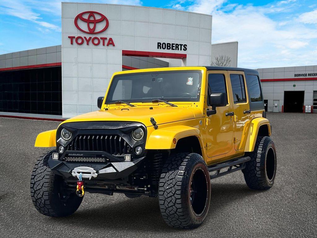 used 2015 Jeep Wrangler Unlimited car, priced at $19,499