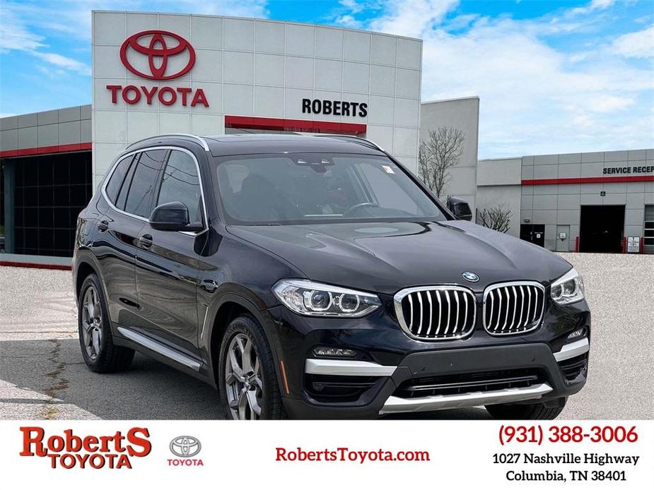 used 2021 BMW X3 car, priced at $26,205