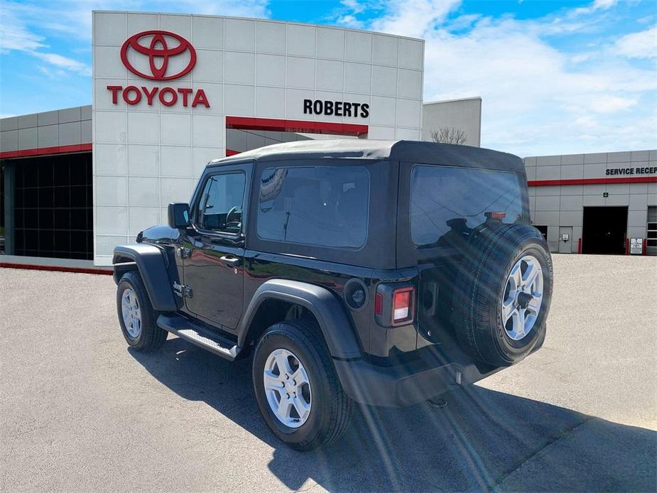 used 2020 Jeep Wrangler car, priced at $25,165