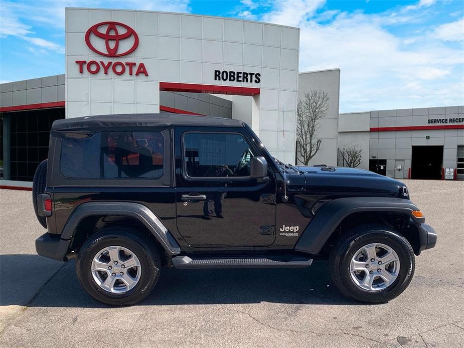 used 2020 Jeep Wrangler car, priced at $25,165