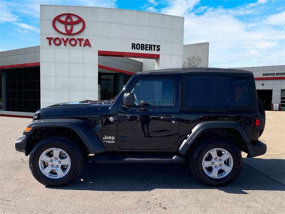 used 2020 Jeep Wrangler car, priced at $25,165