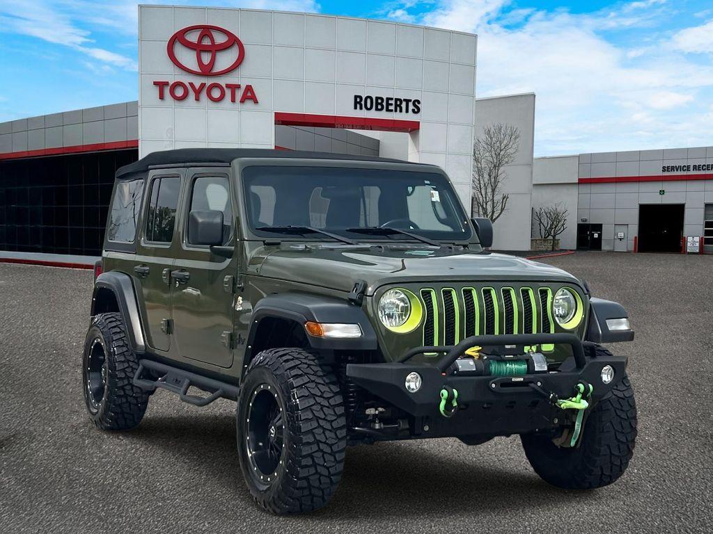 used 2021 Jeep Wrangler Unlimited car, priced at $33,588