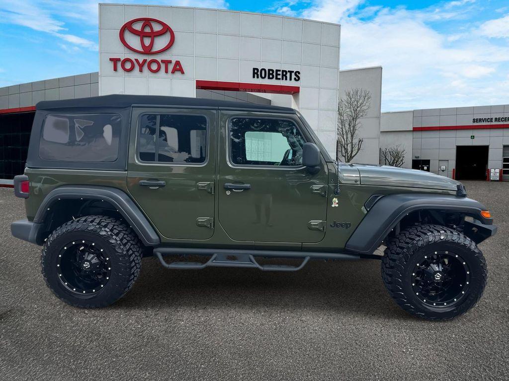 used 2021 Jeep Wrangler Unlimited car, priced at $33,588
