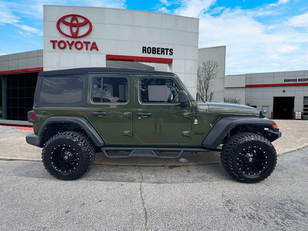 used 2021 Jeep Wrangler Unlimited car, priced at $28,499