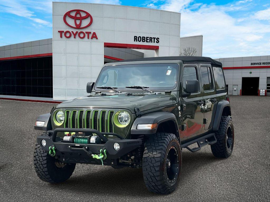 used 2021 Jeep Wrangler Unlimited car, priced at $33,588