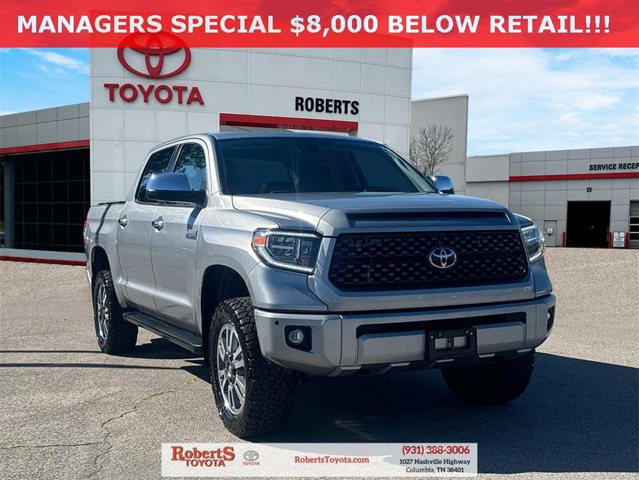 used 2021 Toyota Tundra car, priced at $32,699