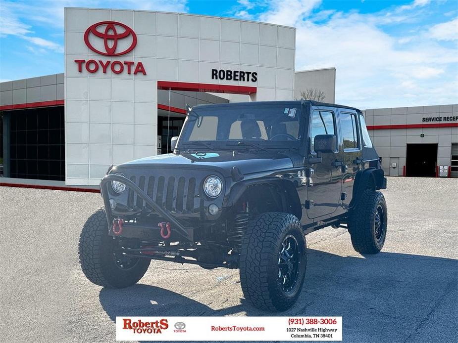 used 2017 Jeep Wrangler Unlimited car, priced at $24,012