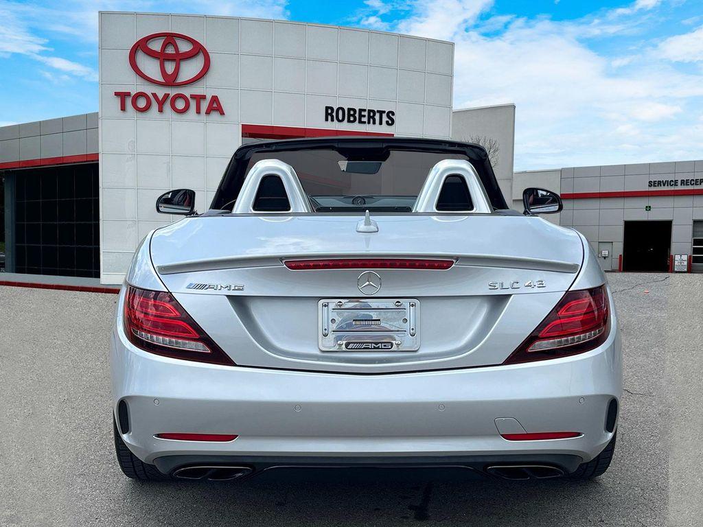 used 2017 Mercedes-Benz AMG SLC 43 car, priced at $27,899