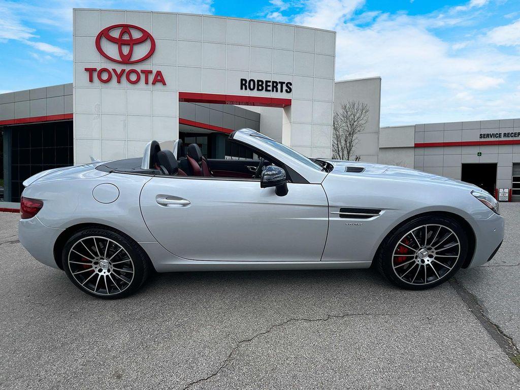 used 2017 Mercedes-Benz AMG SLC 43 car, priced at $27,899