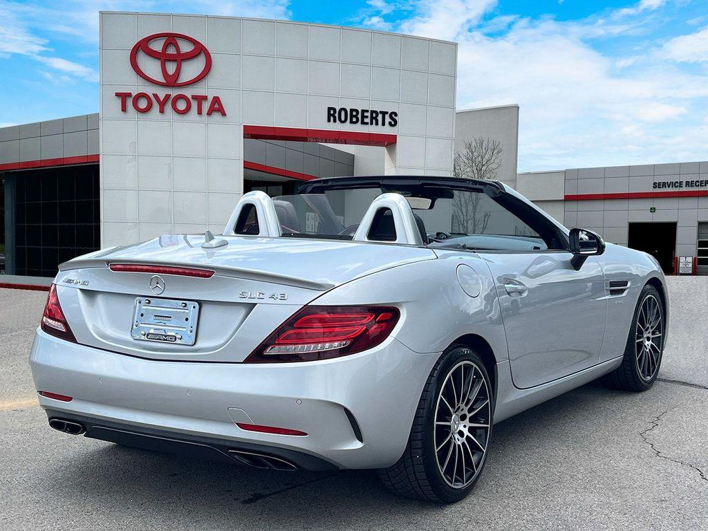 used 2017 Mercedes-Benz AMG SLC 43 car, priced at $27,899