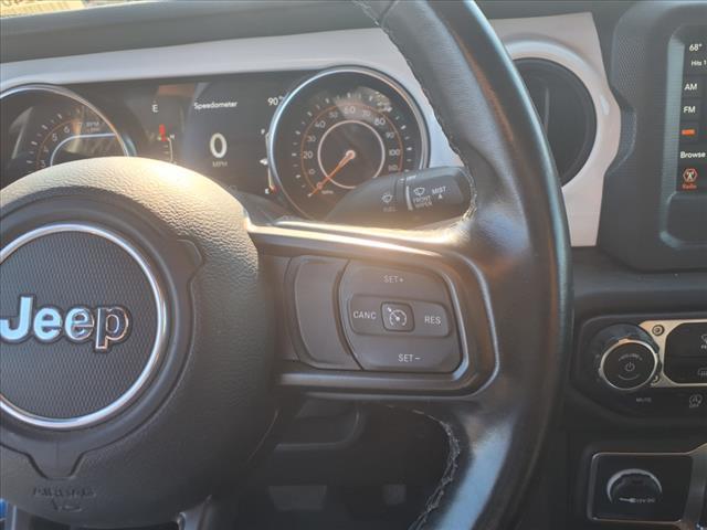 used 2021 Jeep Wrangler car, priced at $28,740