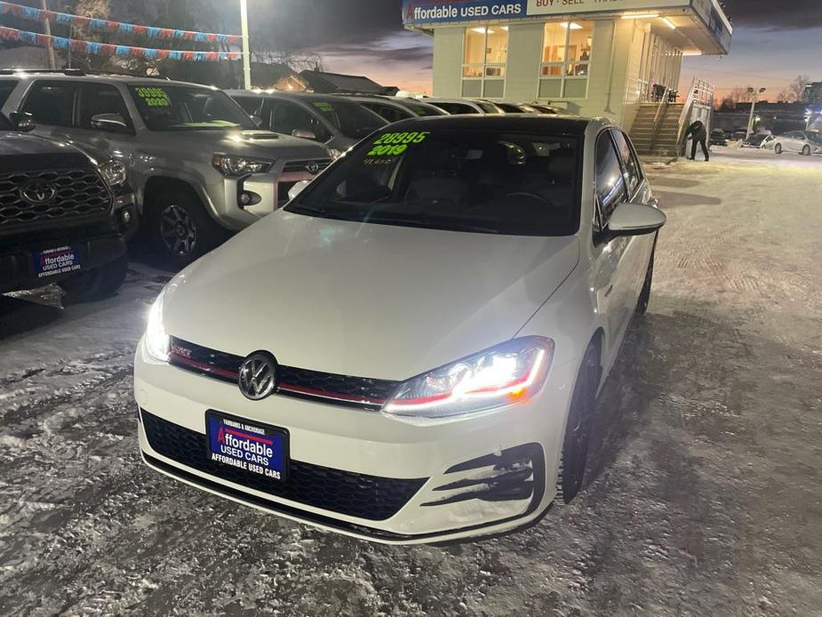 used 2019 Volkswagen Golf GTI car, priced at $27,495