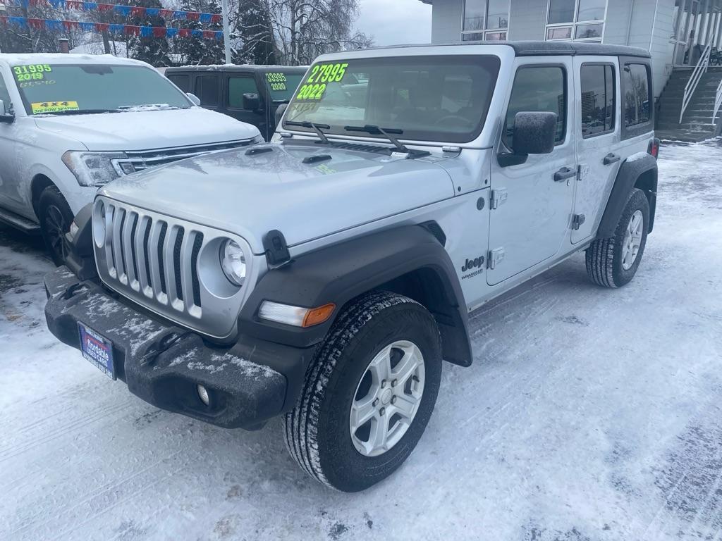 used 2022 Jeep Wrangler Unlimited car, priced at $27,995