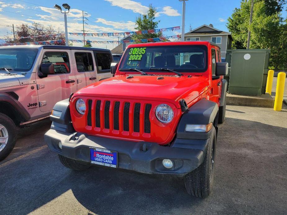 used 2022 Jeep Wrangler Unlimited car, priced at $30,995