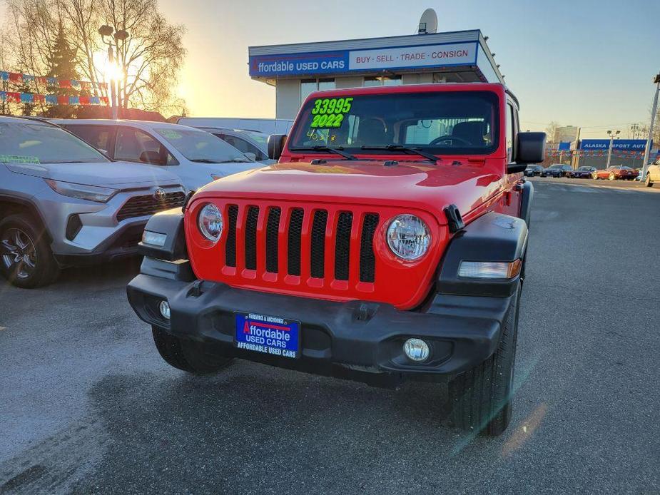 used 2022 Jeep Wrangler Unlimited car, priced at $31,995