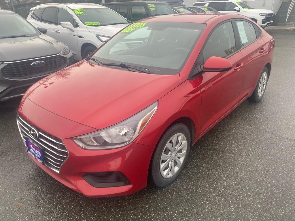 used 2021 Hyundai Accent car, priced at $13,995