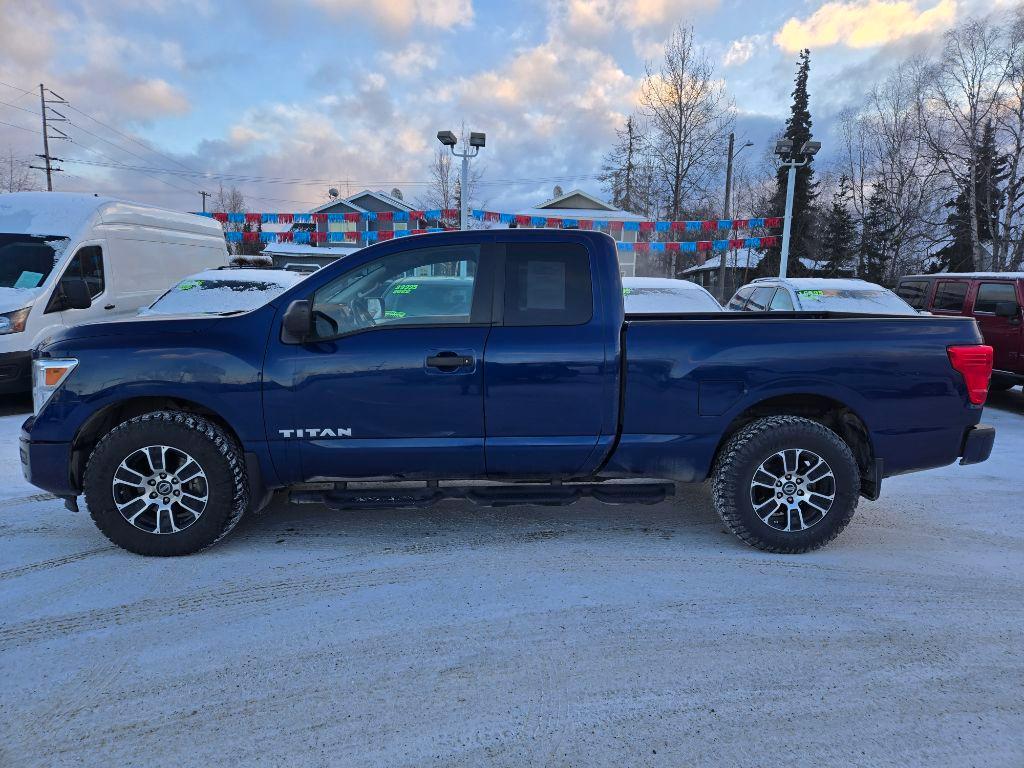 used 2022 Nissan Titan car, priced at $34,995